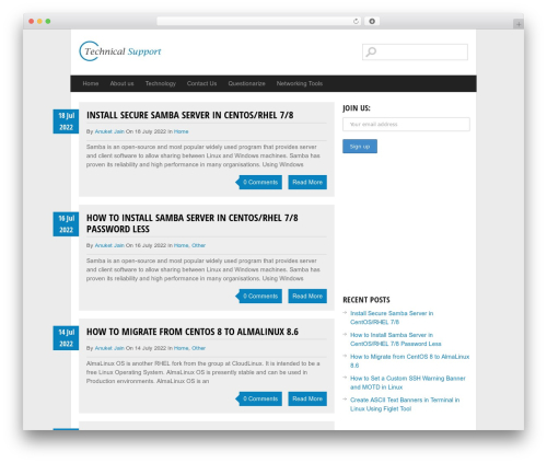 Theme WordPress GreenChilli - techoism.com