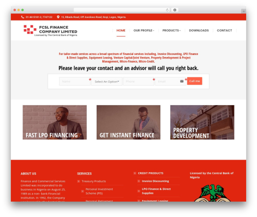 Theme WordPress the7dtchild - financeandcommercialng.com