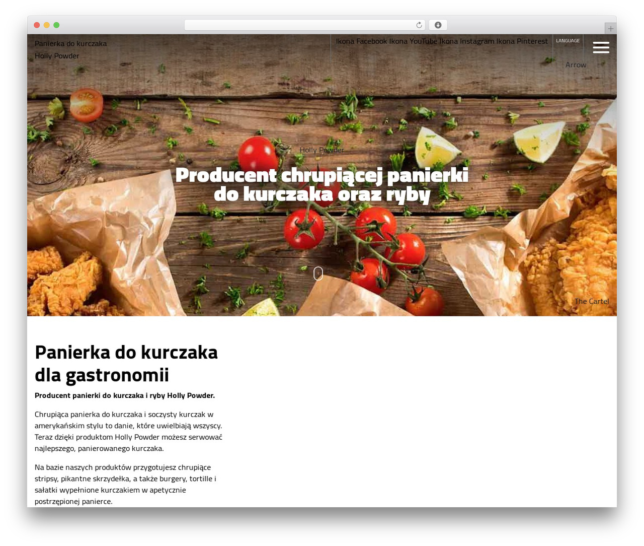 Weblider WordPress theme - hollypowder.pl