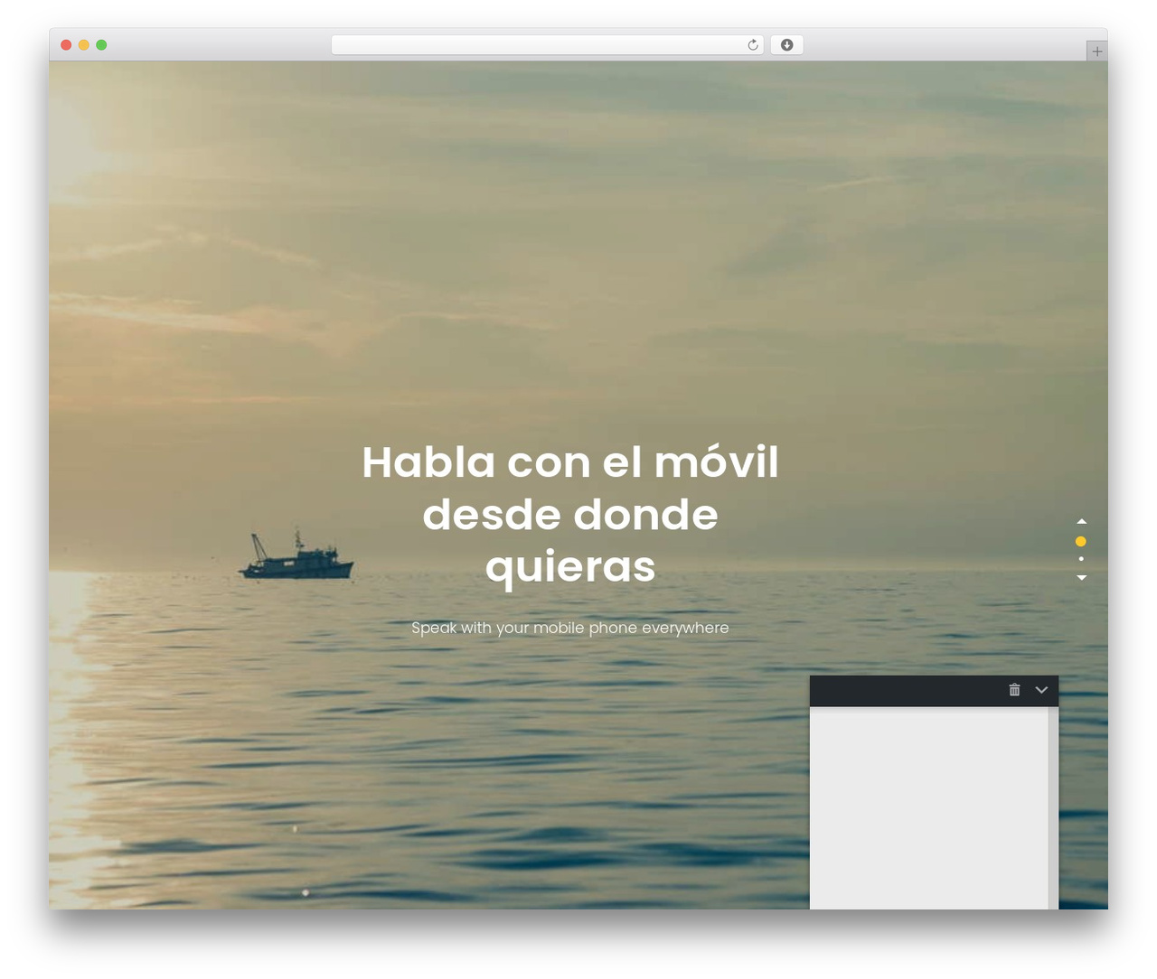 WordPress theme Catch Fullscreen - mobilemaritimehub.com