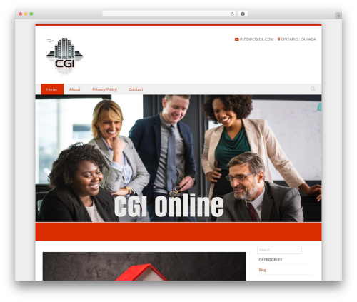 WordPress theme Discovery - cgiol.com WordPress theme Discovery - cgiol.com
