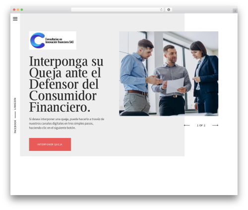WordPress theme Justitia - legalcrc.com