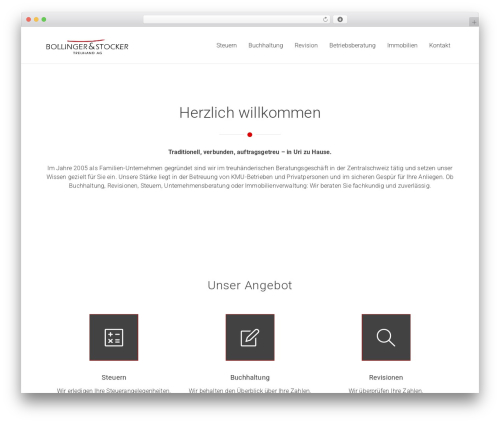 Dima_shortcodes WordPress plugin - bollinger-stocker.ch