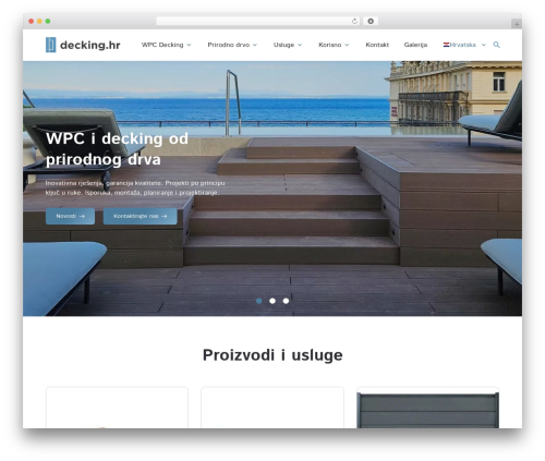 WordPress theme PathSoft - decking.hr