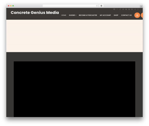 Video blogster pro WordPress plugin - concretegeniusmedia.com