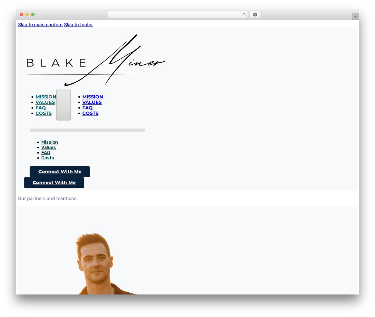 Bricks theme WordPress - blakestephenminer.com