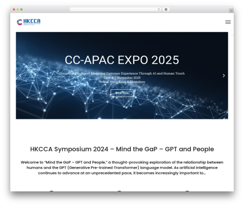 Capiza theme WordPress - hkcca.com