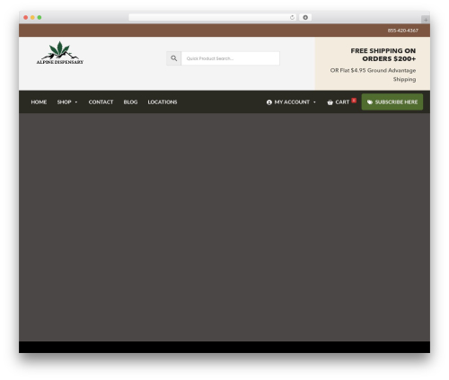 Save share cart WordPress plugin - alpinedispensary.com