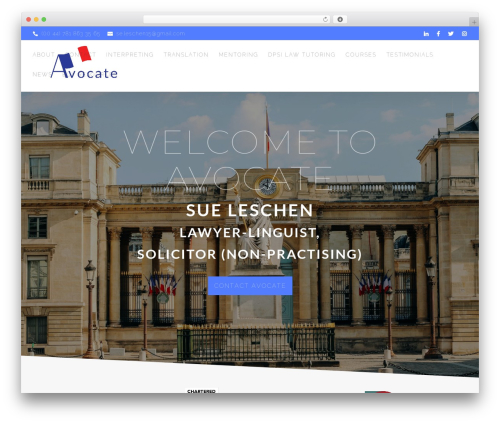 Divi WordPress theme - avocate.co.uk
