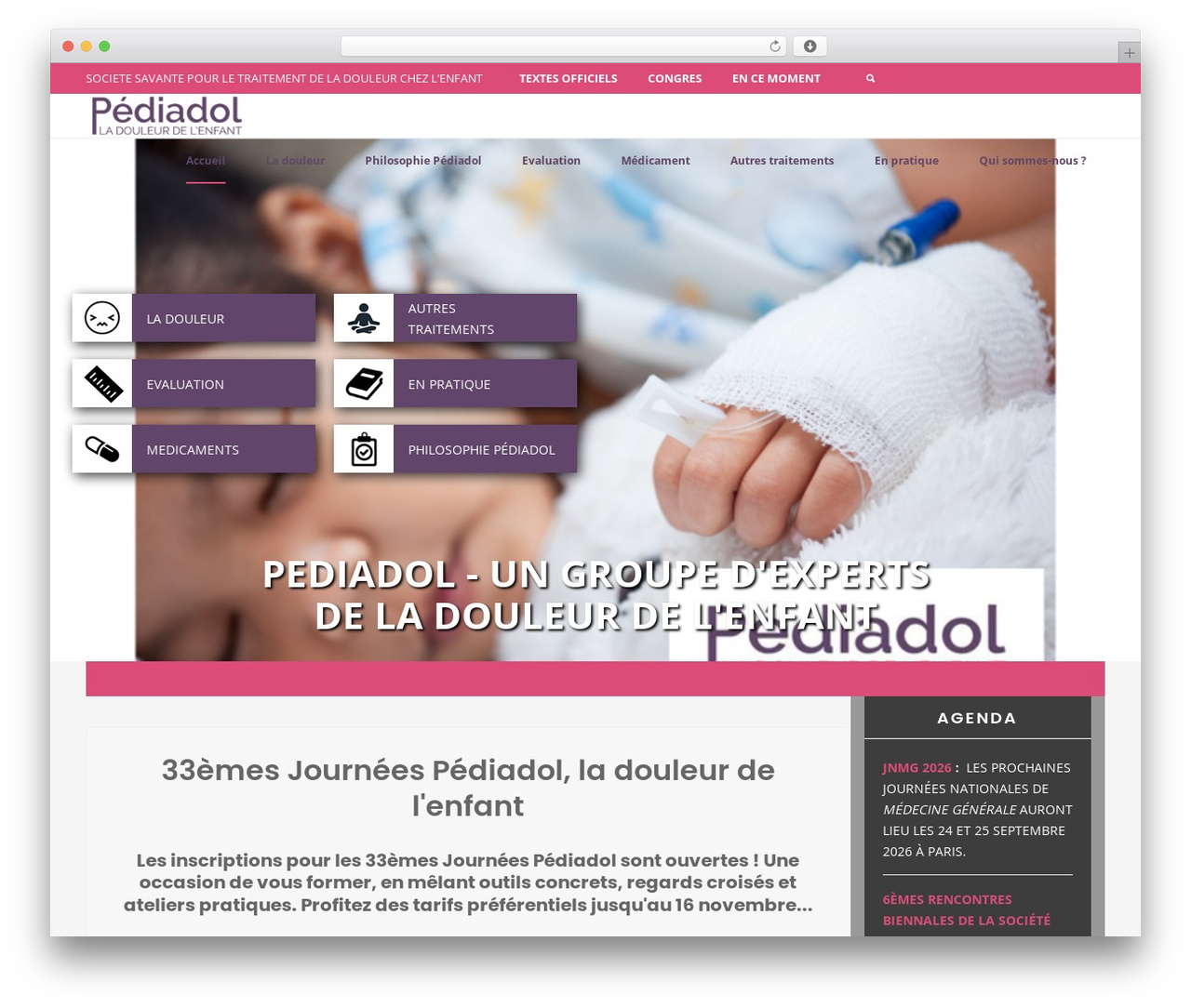 Fevr Child theme WordPress - pediadol.org