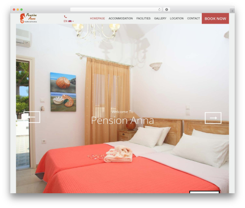 Marinet Suites WordPress theme - annastudios-paros.com