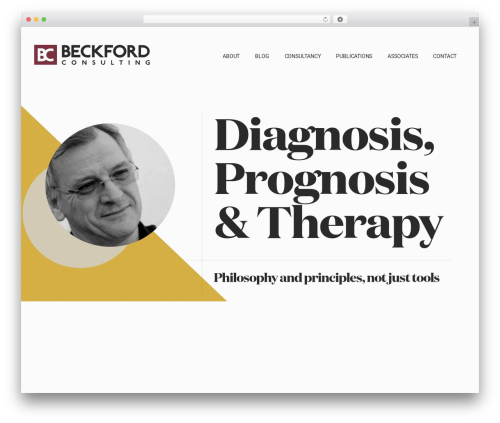 namespace WordPress theme - beckfordconsulting.com