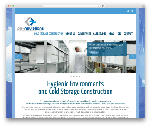 Serrano WordPress theme - phinsulations.uk