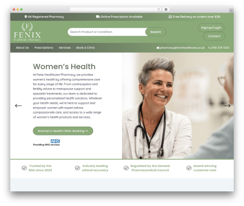 Bookly addon staff cabinet WordPress plugin - fenixhealthcarepharmacy.co.uk