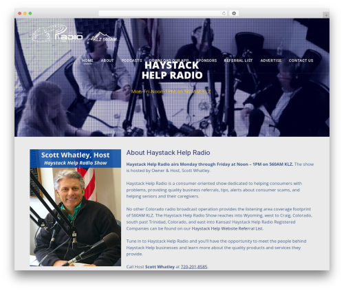Theme WordPress Dixie SecondLine - haystackhelpradio.com