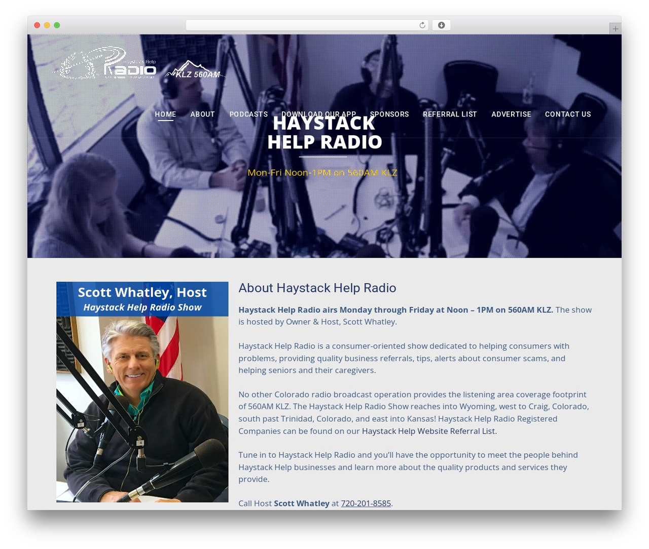 Theme WordPress Dixie SecondLine - haystackhelpradio.com