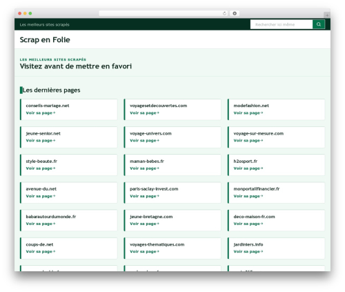 Theme WordPress Maxwell - scrap-en-folie.fr Theme WordPress Maxwell - scrap-en-folie.fr