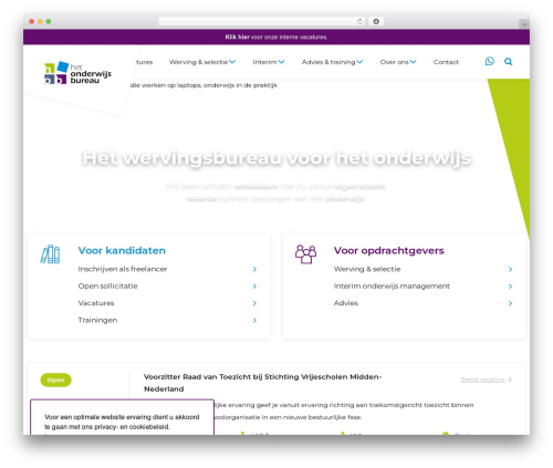 WordPress theme Het Onderwijsbureau 2018 - hetonderwijsbureau.nl
