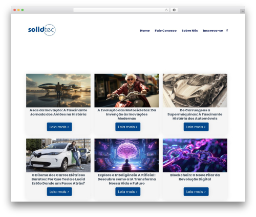 Taboola WordPress plugin - solidtec.com.br