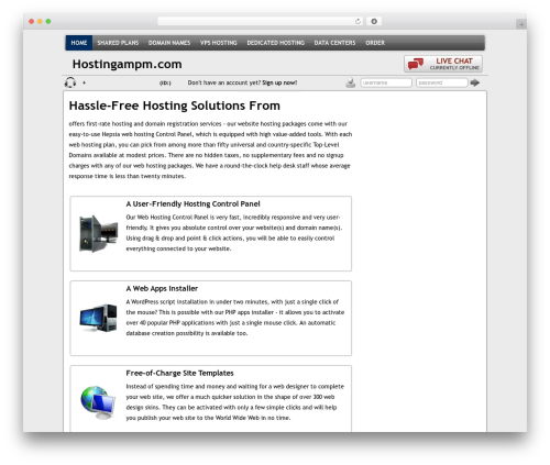 Resellerspanel WordPress plugin - hostingampm.com