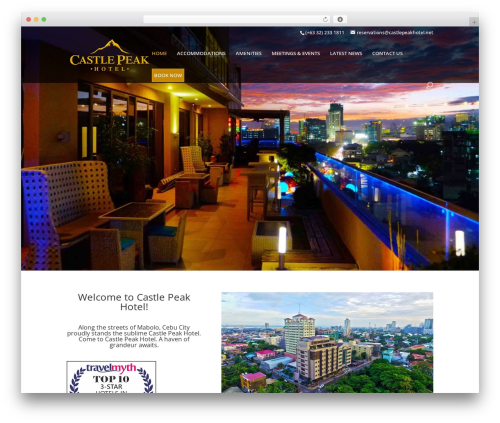 Divi theme WordPress - castlepeakhotel.net