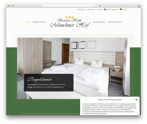 Divi WordPress theme - hotel-muenchnerhof.com