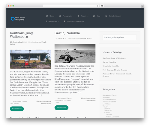 Component shortcodes WordPress plugin - frankbrueck.com