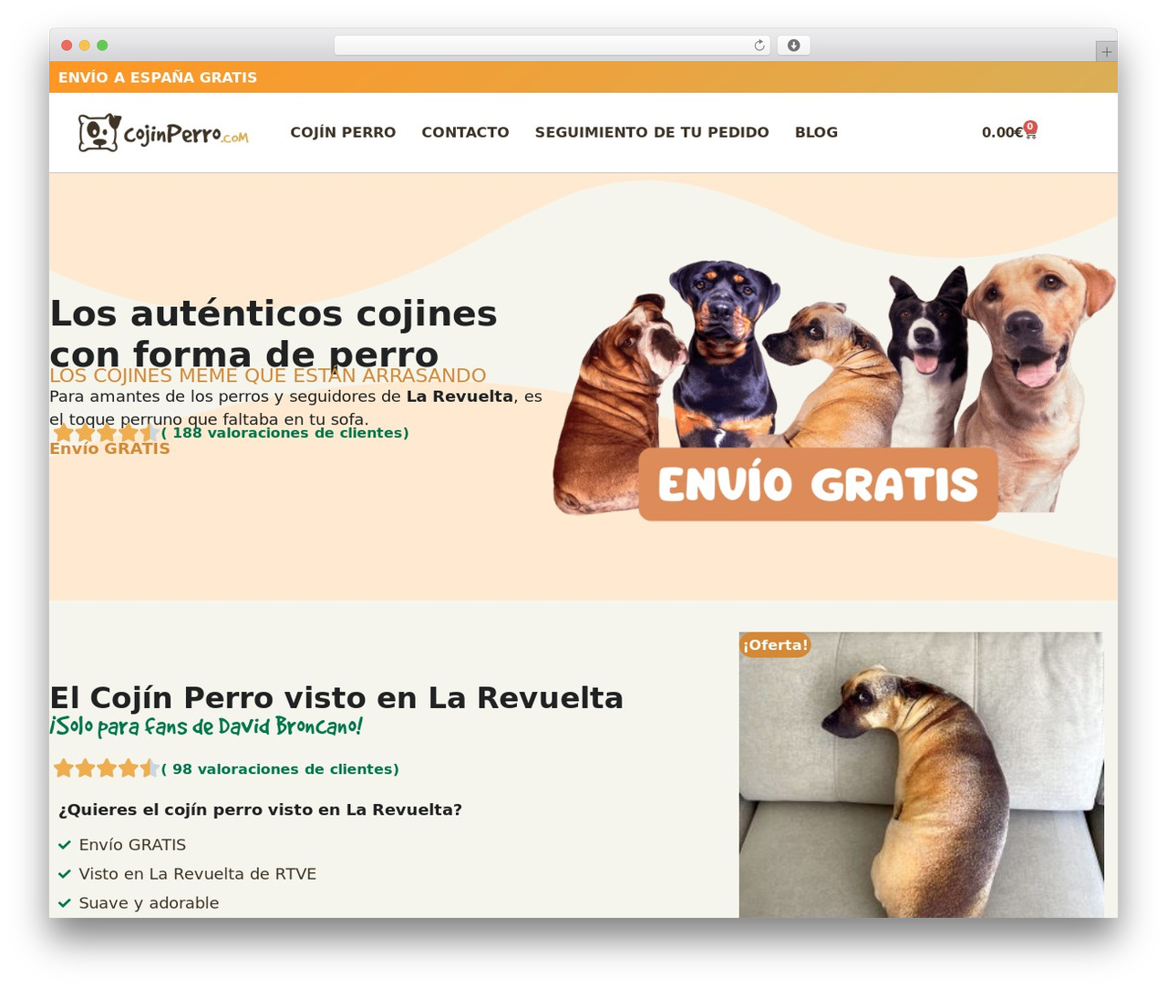 Hello Elementor WordPress theme - cojinperro.com