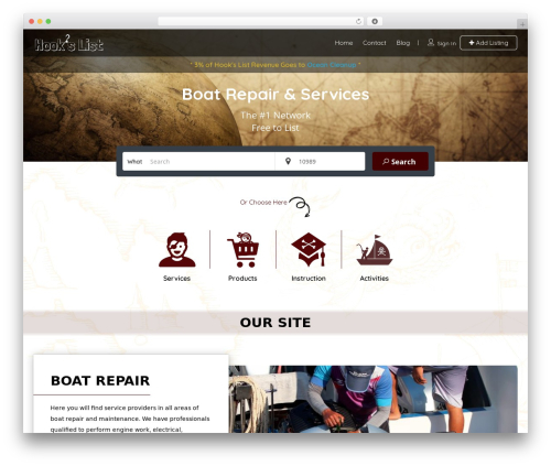Listingpro WordPress theme - kiddslist.com
