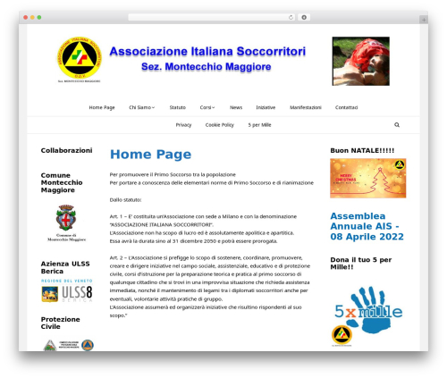 Manta free website theme - aismontecchiomaggiore.org