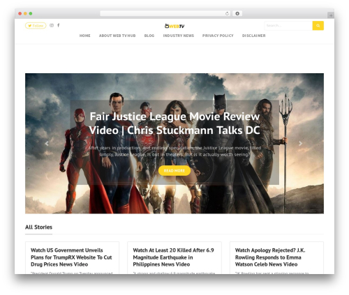 Mediumish WordPress theme - webtvhub.com Mediumish WordPress theme - webtvhub.com