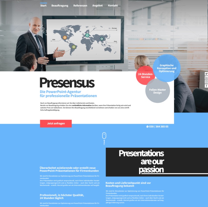 PRESENSUS WP theme by Netgenerator GmbH ? Webdesign Agentur Berlin