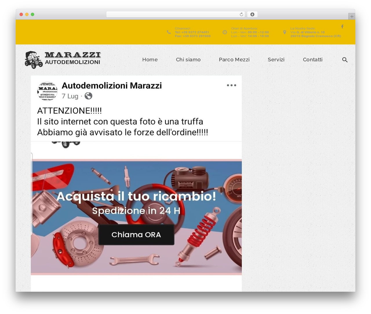 Ramirez WordPress theme design - automarazzi.com