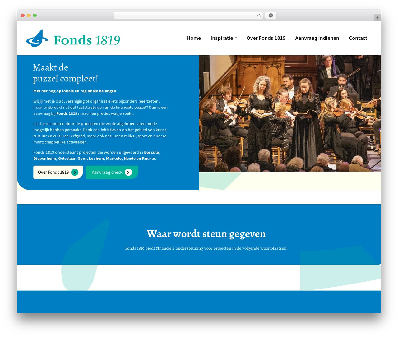Sitework Wordpress premium WordPress theme - fonds1819.nl