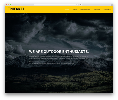 Theme WordPress Cardea WP - truegritresearch.com