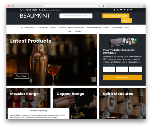 Theme WordPress Divi - beaumonttm.co.uk