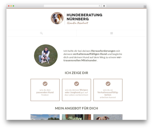 Theme WordPress Dorayaki - hundeberatung-nuernberg.de