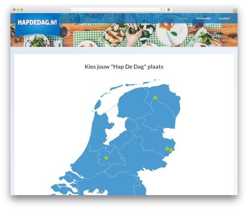 WordPress theme Genesis - hapdedag.nl