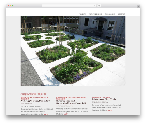WordPress theme required+ Foundation - raymann.la