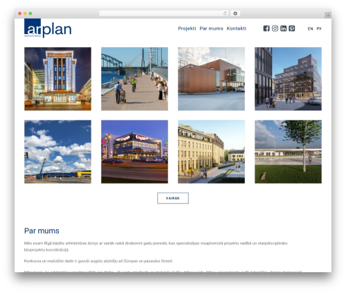 Uncode core WordPress plugin - arplan.lv