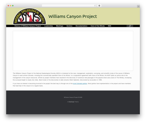 WordPress theme Vantage - williamscanyon.org