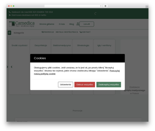 Woocommerce dpd WordPress plugin - camedica.pl