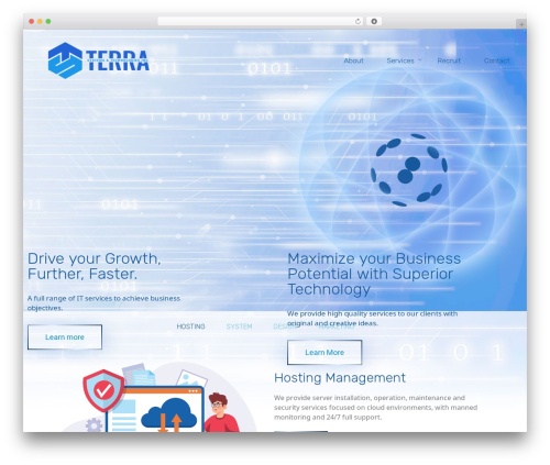 Cryptop WP theme - terrasysandtech.com