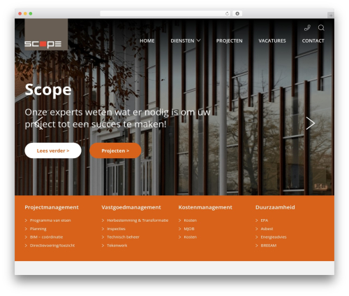 DODO Theme WordPress theme design - scopebm.nl