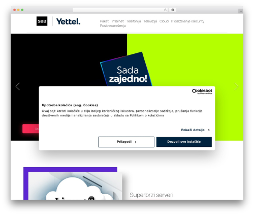 EA93 Wordpress Theme WordPress theme - poslovni.sbb.rs
