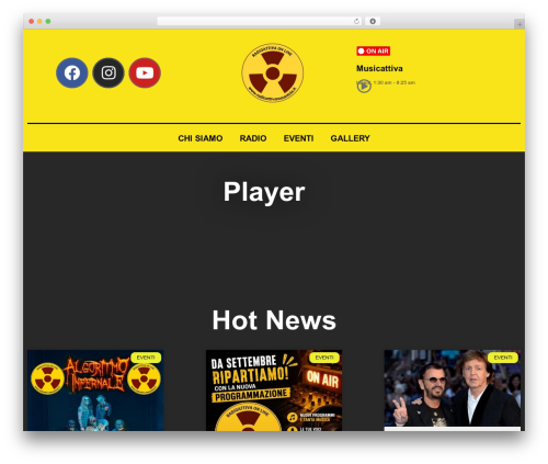 Radio Station (radio-station) free WordPress plugin - radioattivanonantola.it Radio Station (radio-station) free WordPress plugin - radioattivanonantola.it