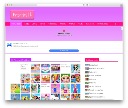 Jumbo WordPress theme - princeses.lt