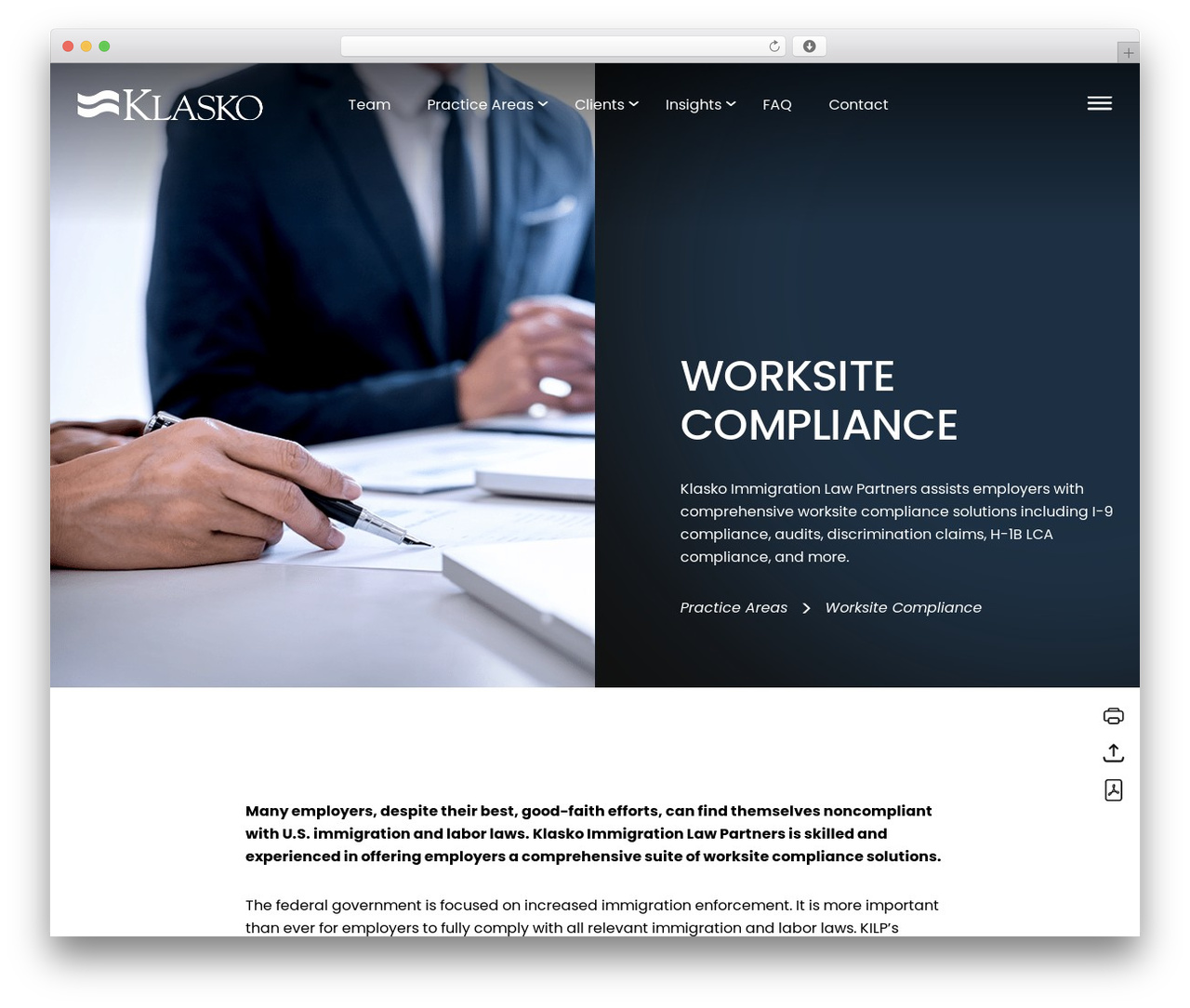 Fsquared Marketing Theme WordPress theme - klaskolaw.com/practice-areas/worksite-compliance Fsquared Marketing Theme WordPress theme - klaskolaw.com/practice-areas/worksite-compliance