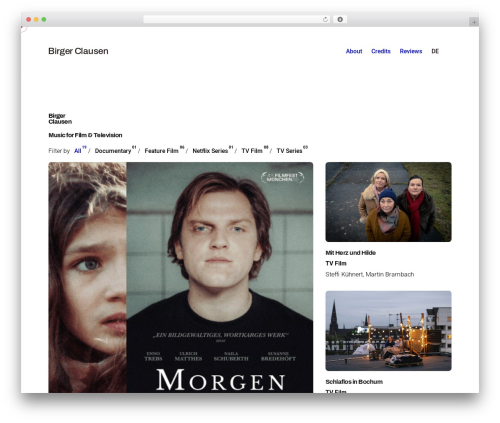 Sonaar music pro WordPress plugin - birgerclausen.com