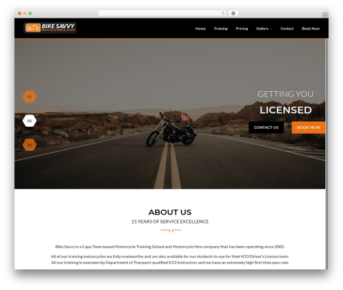 Theme WordPress Autoresq - bikesavvy.co.za